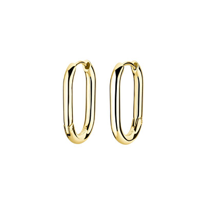 Rosefield - Luxusné pozlátené oválne náušnice Essentials JEOLG-J567/JEOSG-J569