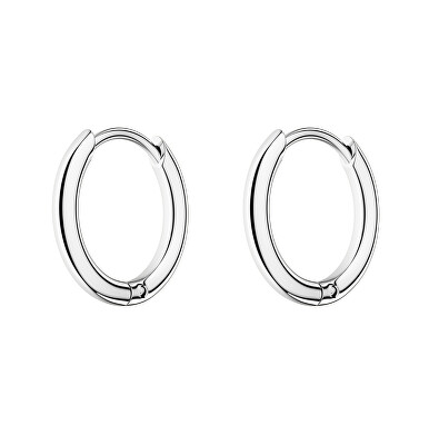 Rosefield - Minimalistické ocelové náušnice kruhy Essentials JESHS-J582