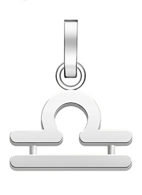 Rosefield - Ocelový přívěsek Váhy The Pendant PE-Silver-Libra-S