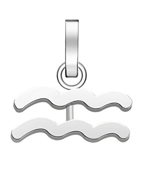 Rosefield - Ocelový přívěsek Vodnář The Pendant PE-Silver-Aquarius-S