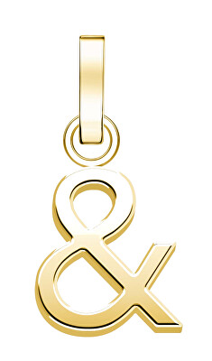 Rosefield - Pozlacený ocelový přívěsek "&" The Pendant PE-Gold-Ampersand