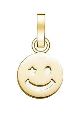 Rosefield - Pozlacený přívěsek The Pendant PE-Gold-Smiley S