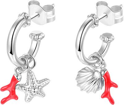 Rosato - Stříbrné půlkruhové náušnice Storie RZO033R