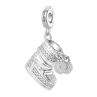 Rosato - Stříbrný přívěsek Bota Moon Boot s čirými zirkony Storie RZ259R