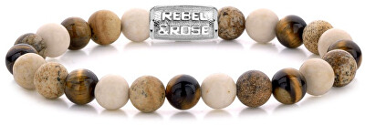 Rebel&Rose - Korálkový náramek Autumn Love RR-80063-S