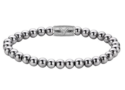 Rebel&Rose - Korálkový náramek Silver Shine RR-6DV01-S