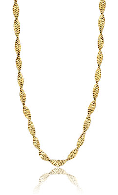 S'Agapõ - Elegantní pozlacený řetízek Hádek Chunky SHK46
