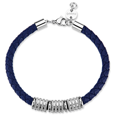 S'Agapõ - Moderní kožený náramek Nomad SNO15