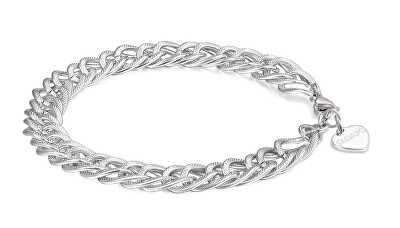 S'Agapõ - Výrazný dámský náramek z oceli Chunky SHK11