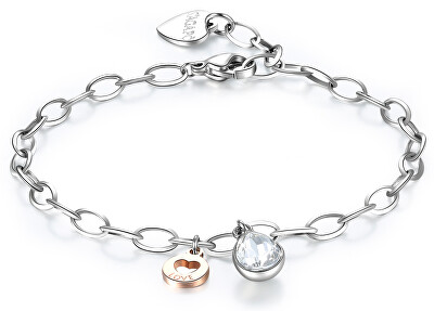 S'Agapõ - Náramek s přívěsky Lucky Light SKT19