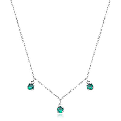 S'Agapõ - Něžný náhrdelník se zirkony Dazzly SDZ144