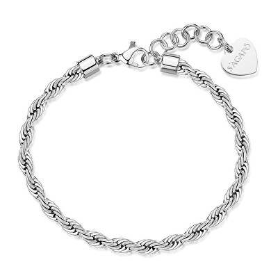 S'Agapõ - Něžný ocelový náramek Valis Chunky SHK114