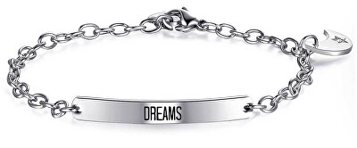S'Agapõ - Ocelový náramek Happy Dreams SHAF10