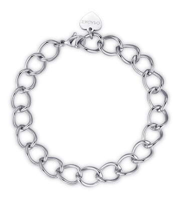 S'Agapõ - Stylový ocelový náramek Chunky SHK33