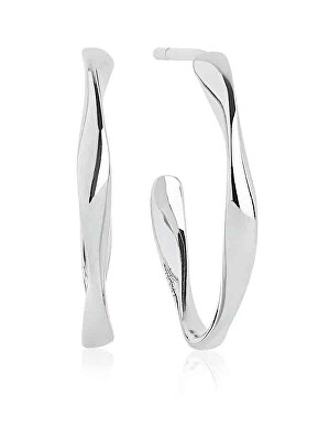 Sif Jakobs - Moderní stříbrné kruhové náušnice Cetara SJ-E3004