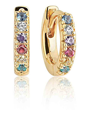 Sif Jakobs - Nadčasové kruhy s kubickými zirkony Ellera SJ-E1066-XCZ(YG)