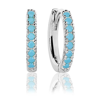 Sif Jakobs - Nadčasové kruhy s tyrkysovými kameny Ellera SJ-E2859-TQ