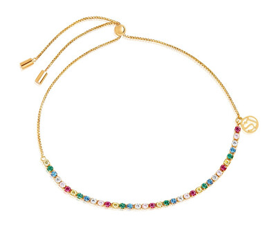 Sif Jakobs - Okouzlující pozlacený náramek s kubickými zirkony Ellera SJ-B42032-XCZ-SG