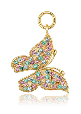 Sif Jakobs - Pozlacený přívěsek Motýlek Farfalla SJ-CH2383-XCZ-YG