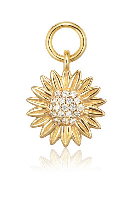 Sif Jakobs - Pozlacený přívěsek Slunečnice Girasole SJ-CH2382-CZ-YG