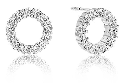 Sif Jakobs - Slušivé stříbrné náušnice s kubickými zirkony Biella SJ-E337-CZ