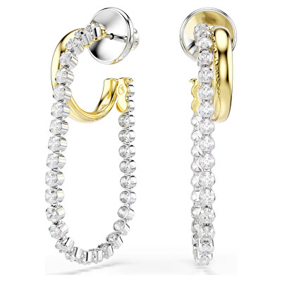 Swarovski - Bicolor náušnice s Swarovski Zirconia Hyperbola 5749366