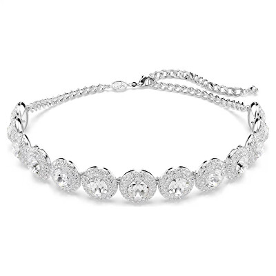 Swarovski - Blyštivý náhrdelník choker s krystaly Una Angelic 5733194