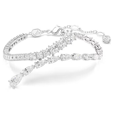 Swarovski - Blyštivý náramek se Swarovski krystaly Matrix 5693154