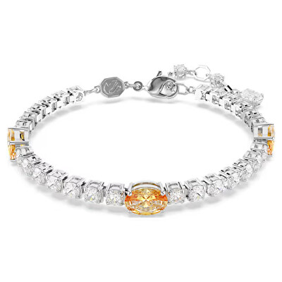 Swarovski - Blyštivý náramek s krystaly Matrix Tennis 5666425