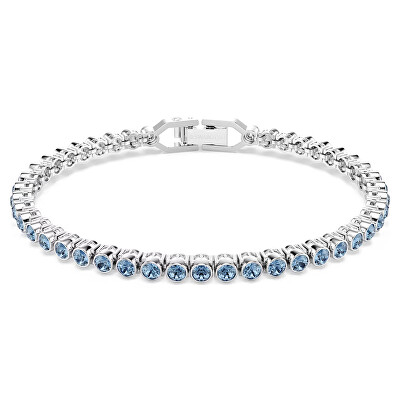 Swarovski - Blyštivý náramek s krystaly Swarovski Tennis Imber Emily 5734239
