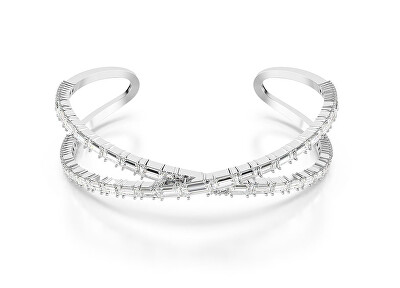 Swarovski - Blyštivý otevřený náramek Hyperbola 5677626