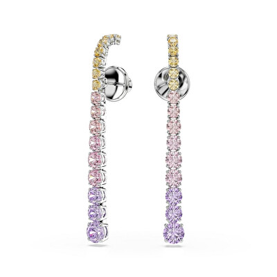 Swarovski - Krásne dlhé náušnice s kryštálmi Swarovski Matrix 5751195