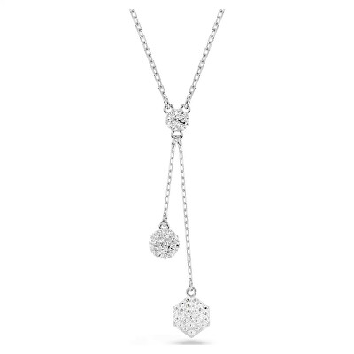 Swarovski - Dlouhý náhrdelník se třpytivou koulí a krychlí Dextera 5693207