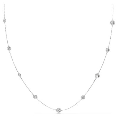 Swarovski - Dlouhý oboustranný náhrdelník s krystaly Una Angelic 5733197