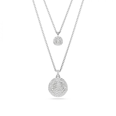 Swarovski - Dvojitý náhrdelník se zirkony Meteora 5684244