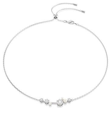 Swarovski - Půvabný náhrdelník s křišťálovými perlami a zirkony Constella 5705626