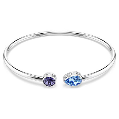 Swarovski - Elegantní pevný náramek se Swarovski krystaly Chroma 5741780