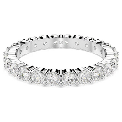 Swarovski - Elegantní prsten s čirými zirkony Matrix 5705601