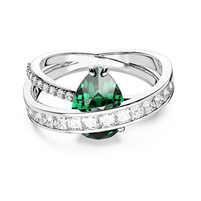 Swarovski - Elegantní třpytivý prsten pro ženy Hyperbola 5665362