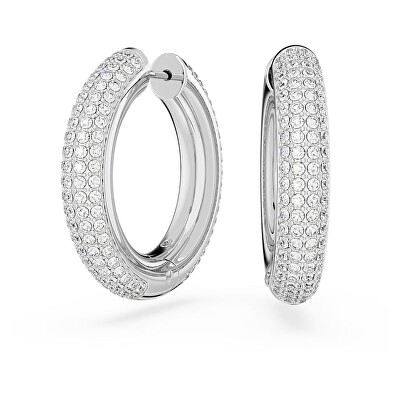 Swarovski - Stylové kruhové náušnice Dextera 5651392