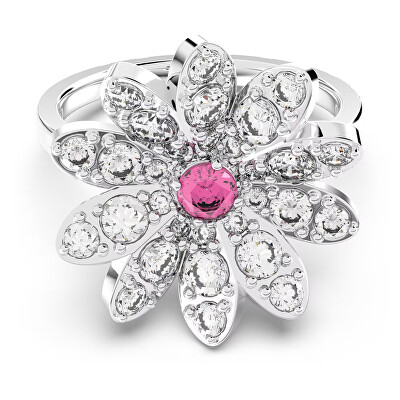 Swarovski - Květinový prsten se zirkony Eternal Flower 5642893