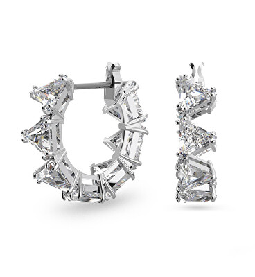 Swarovski - Luxusní kruhové náušnice Ortyx 5632467