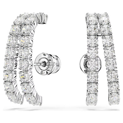 Swarovski - Oslnivé záušnice s čirými zirkony Matrix 5705835