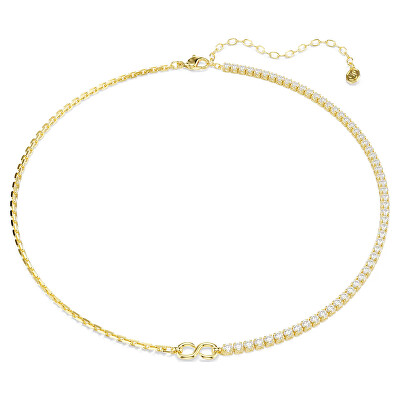 Swarovski - Colier luxos placat cu aur Matrix Tennis 5747717