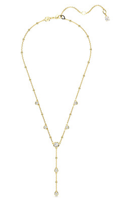 Swarovski - Luxusní pozlacený náhrdelník s křišťály Imber 5684510