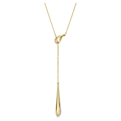 Swarovski - Luxusní pozlacený náhrdelník Y Classica 5746001