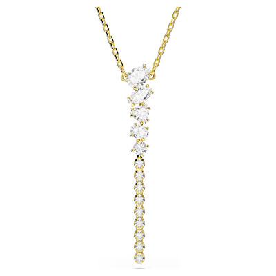 Swarovski - Luxusný pozlátený náhrdelník Y Mesmera 5747997