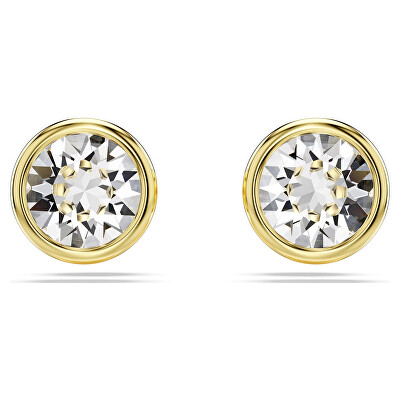 Swarovski - Nadčasové pozlacené náušnice pecky Imber 5681552