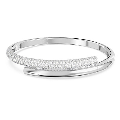 Swarovski - Nadčasový pevný náramek se Swarovski krystaly Dextera 5674981