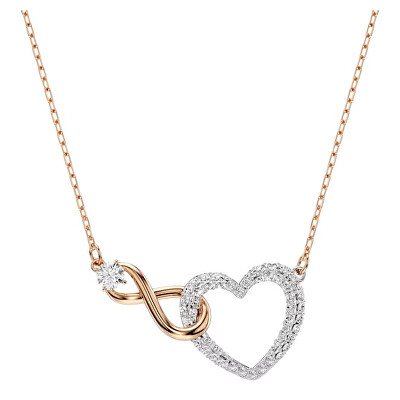 Swarovski - Náhrdelník se třpytivým přívěskem Hyperbola 5518865